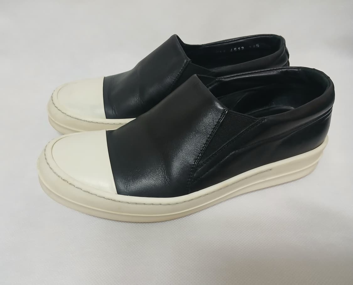 릭오웬스 / 17fw 라몬즈 보트 레더 슬립온 / 38.5 (250) 상품이미지10