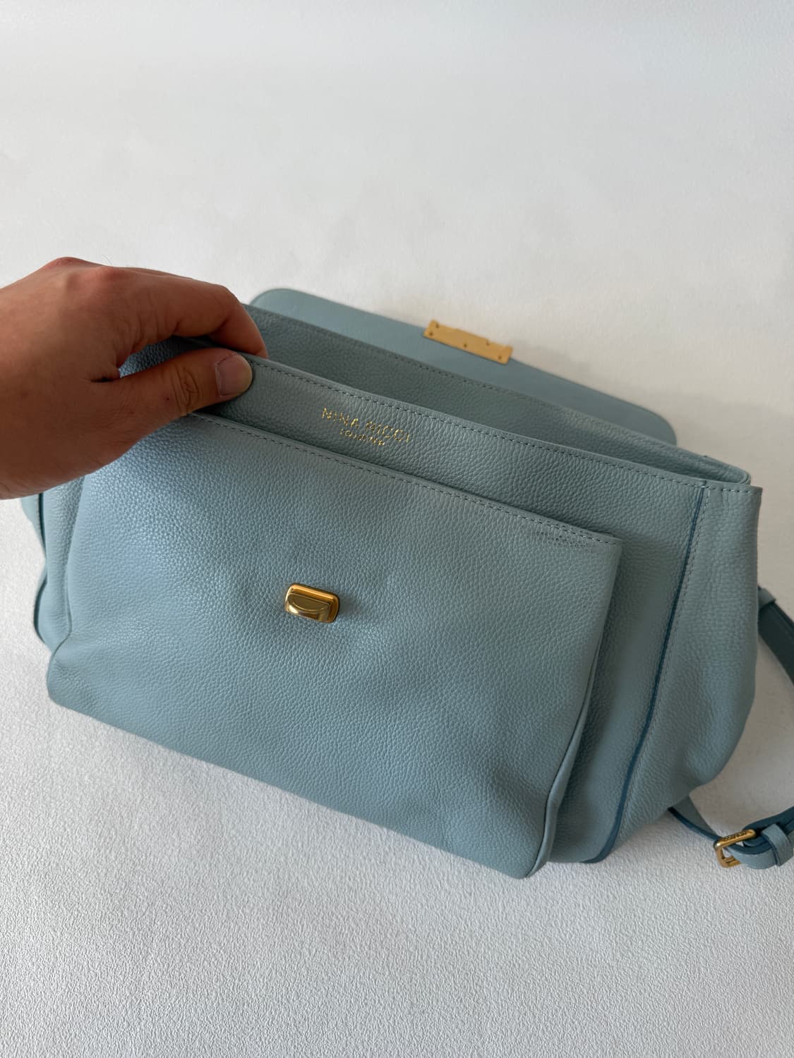 니나리치(NINA RICCI) 레더 사첼백  상품이미지7