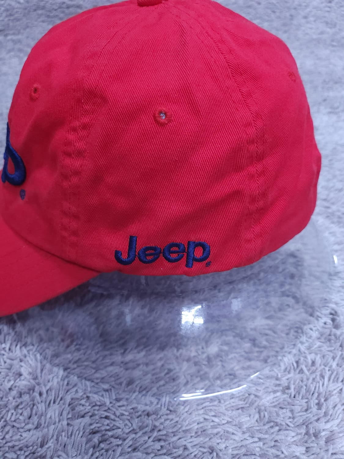 Jeep 빨간색 볼캡 상품이미지3