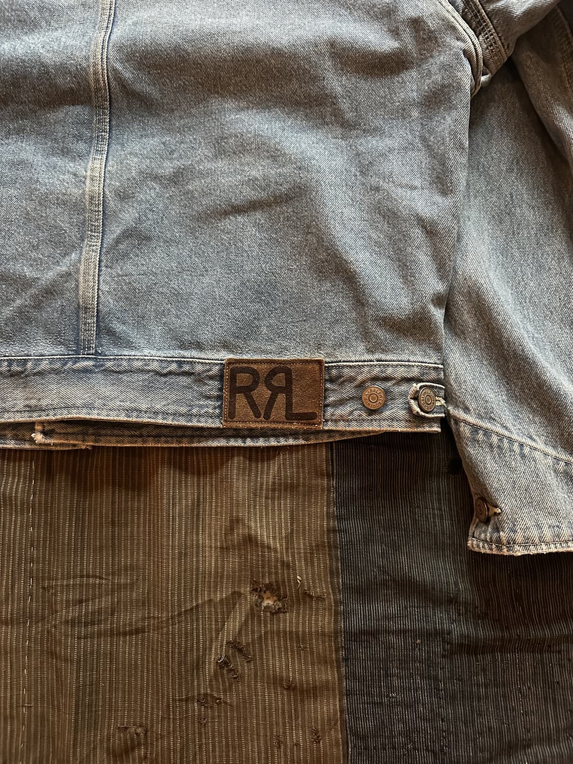 90s USA RRL Vintage Denim Jacket 상품이미지6
