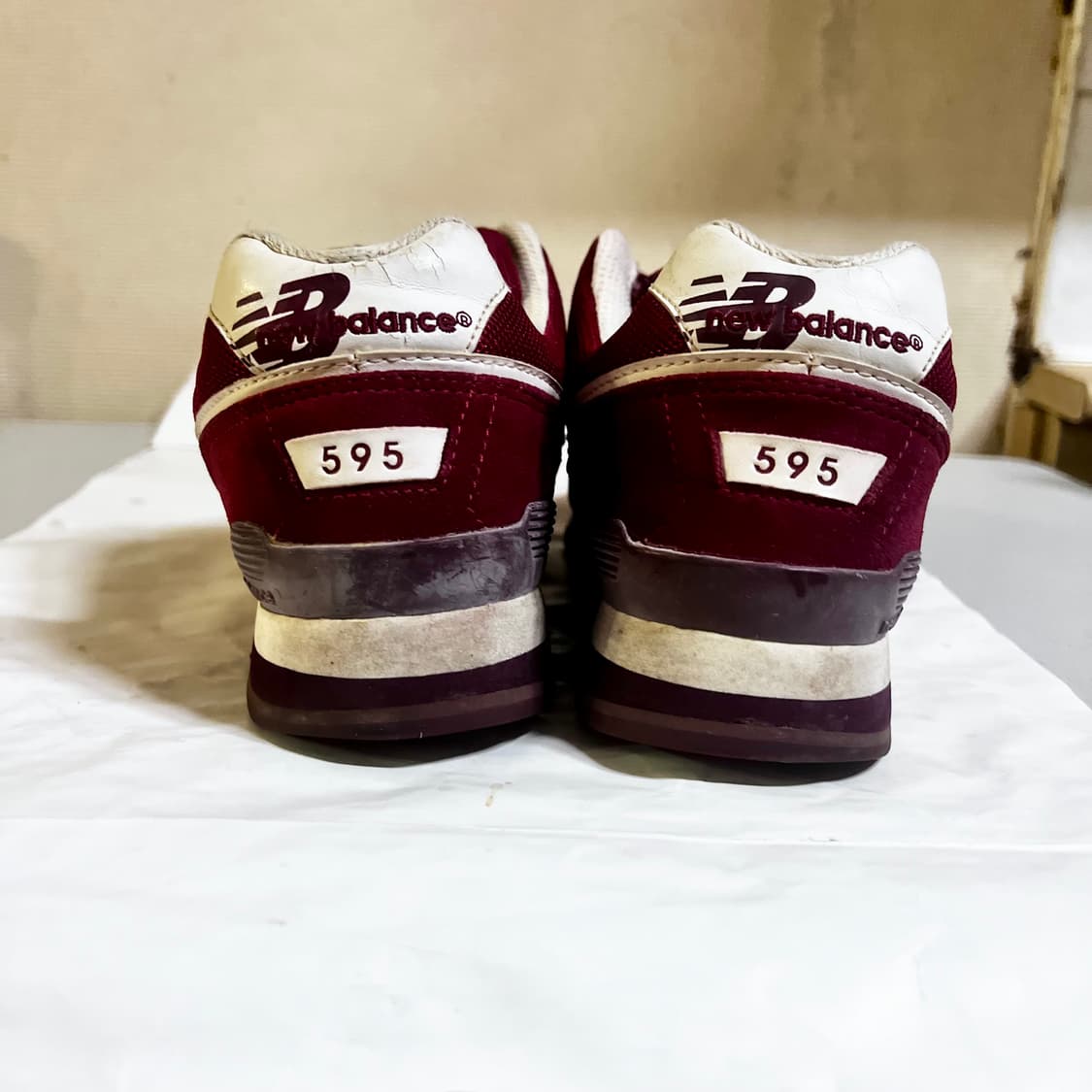 [260] 뉴발란스 595 레드 상품이미지3