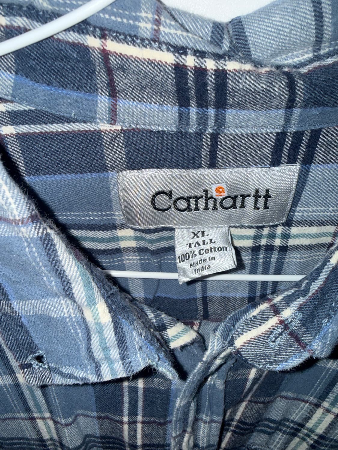 칼하트 체크셔츠 XL 상품이미지3