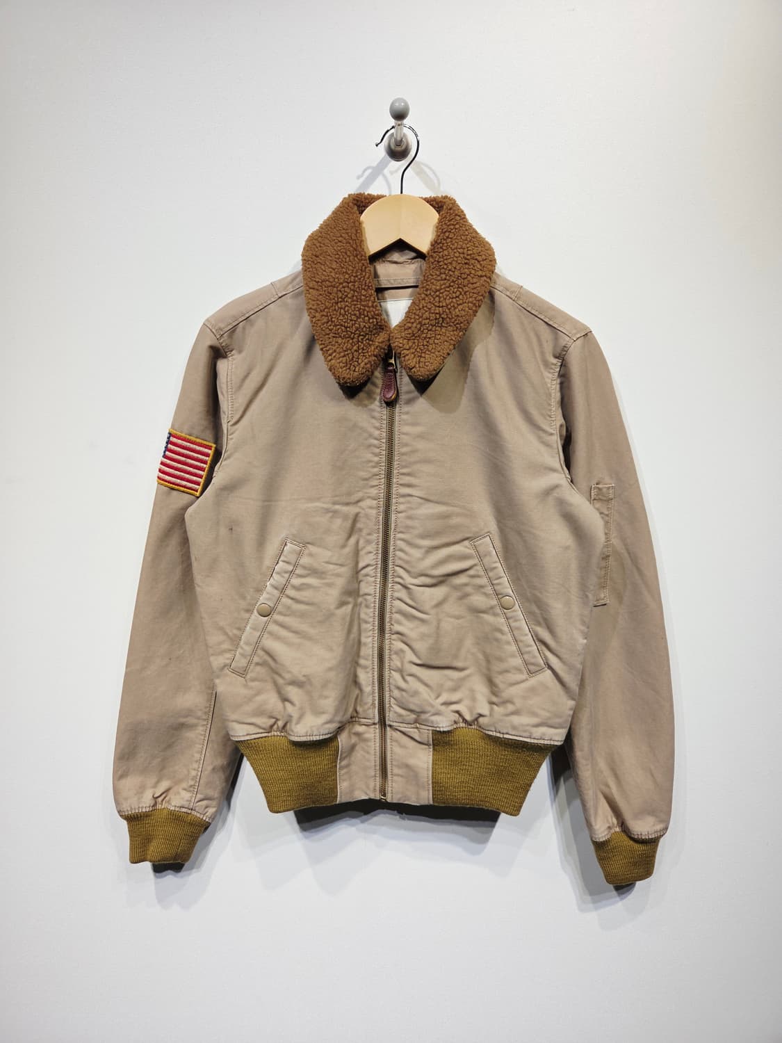 데님앤서플라이 랄프로렌 양털 카라 항공 자켓 상품이미지2