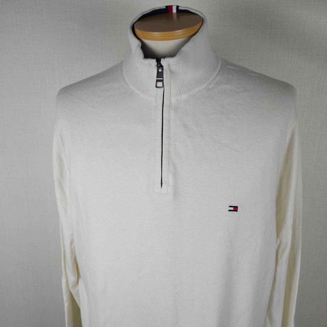 타미힐피거 반집업 니트티 남자100사이즈  상품이미지2