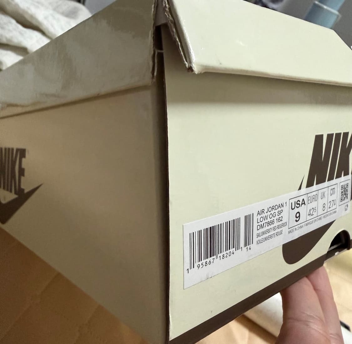 나이키 스캇 조던 리버스모카 270 새상품  상품이미지3