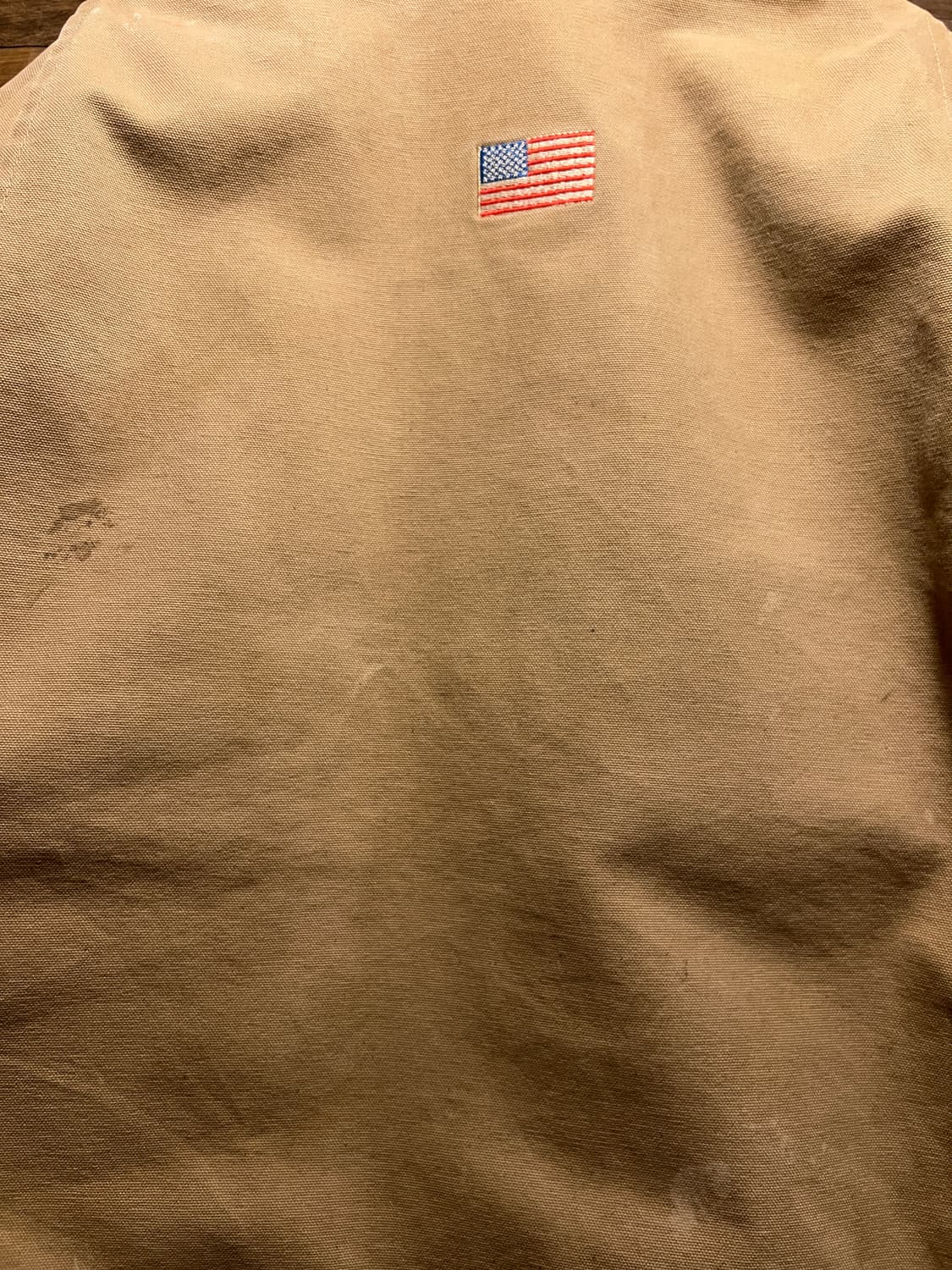 [M]칼하트 USA J97 디트로이트 빈티지 페인팅 워크 자켓 상품이미지8