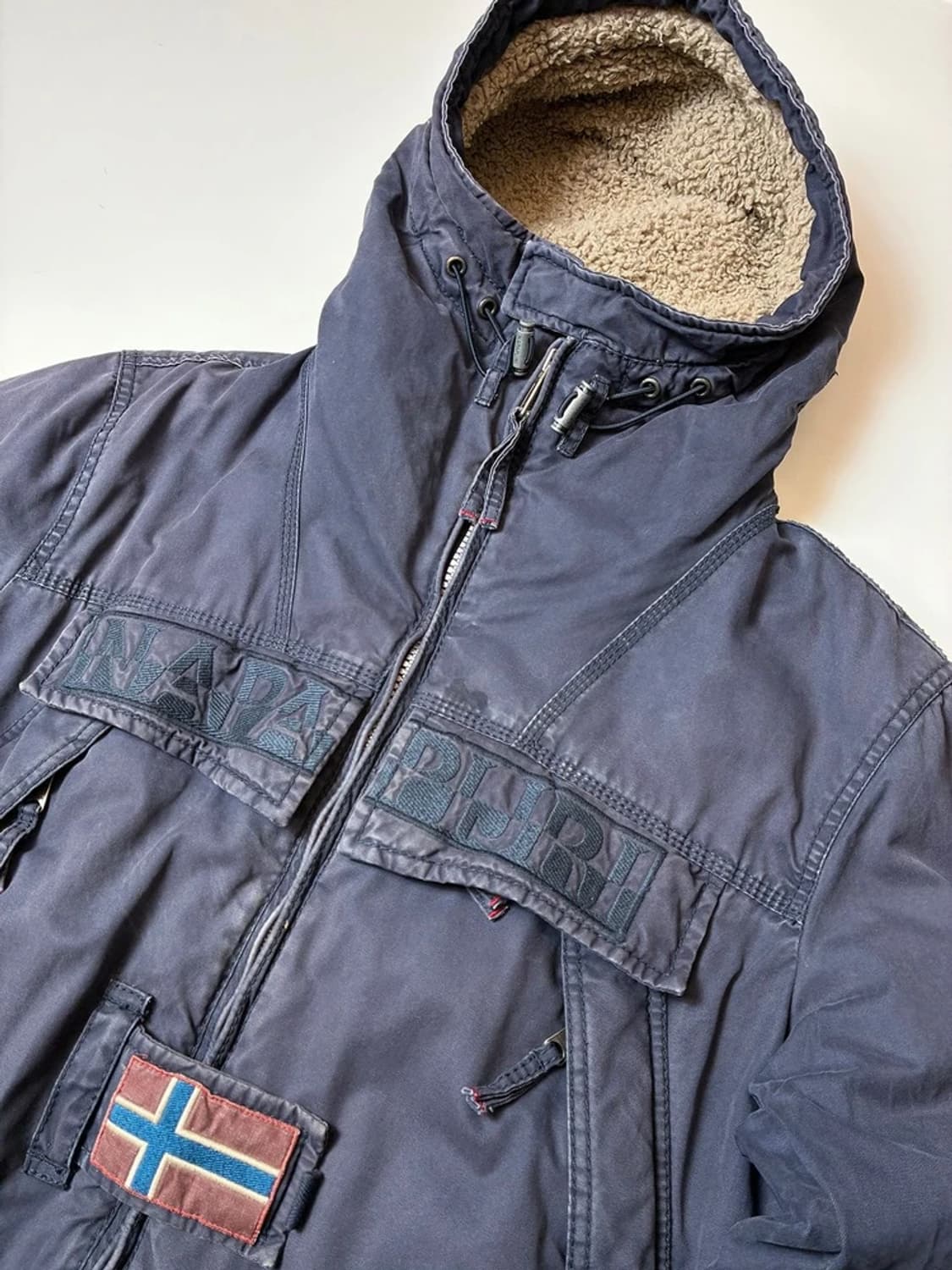 나파피리 00's 가먼트다잉 스키두 콜드 파카 PN8100 상품이미지2