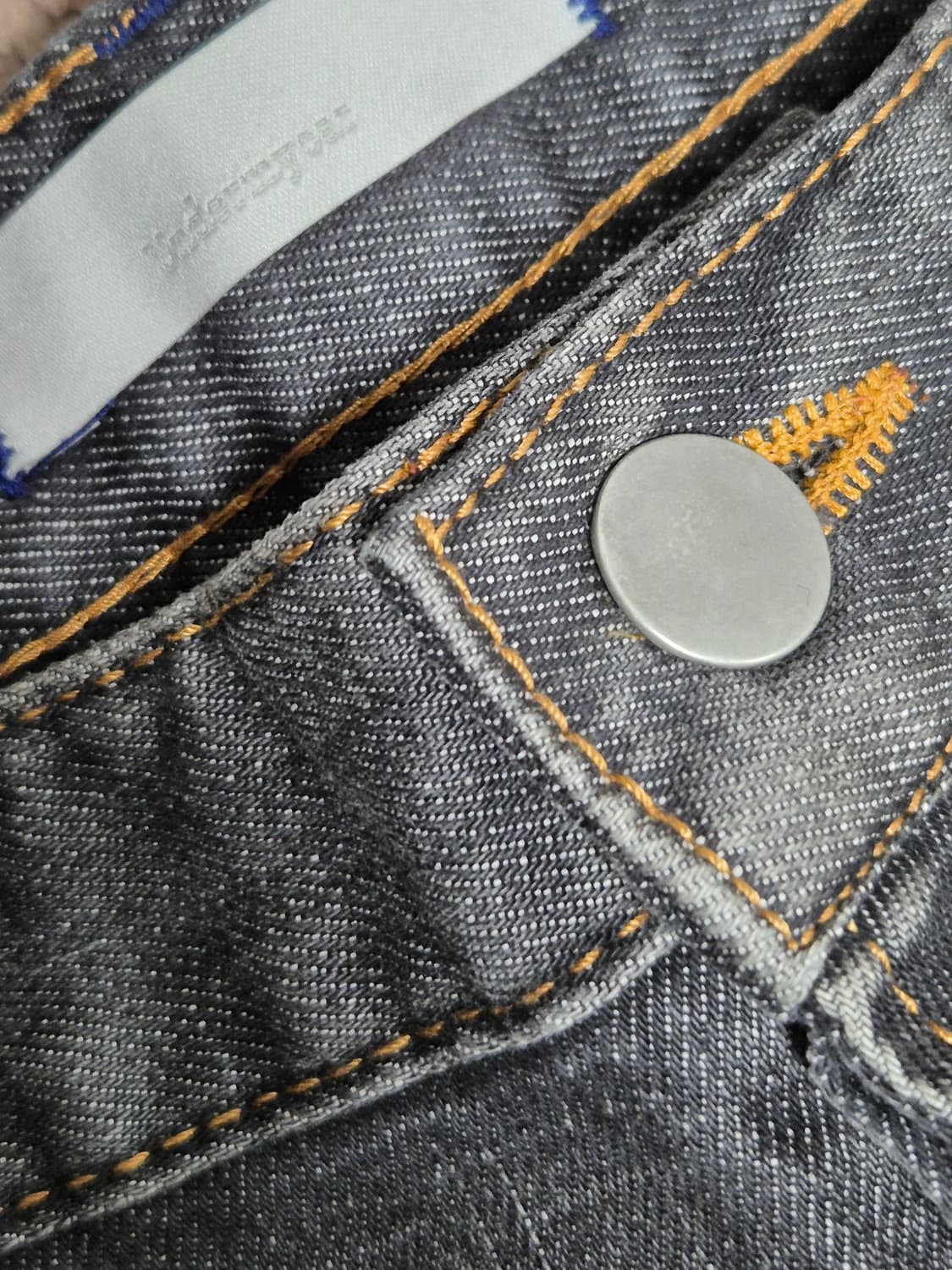 (새상품/2)언더마이카 리전03 슬림핏 워시드 진 워시드 그레이 상품이미지5