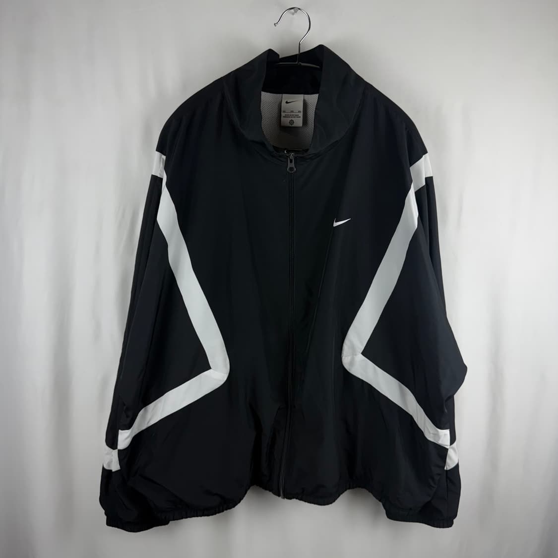 3XL) 나이키 아이콘 우븐 베스킷볼 자켓 블랙 상품이미지2