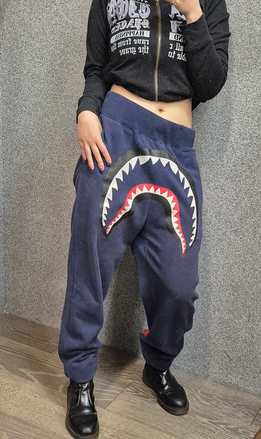 BAPE SHARK SLIM SWEATPANTS 상품이미지1