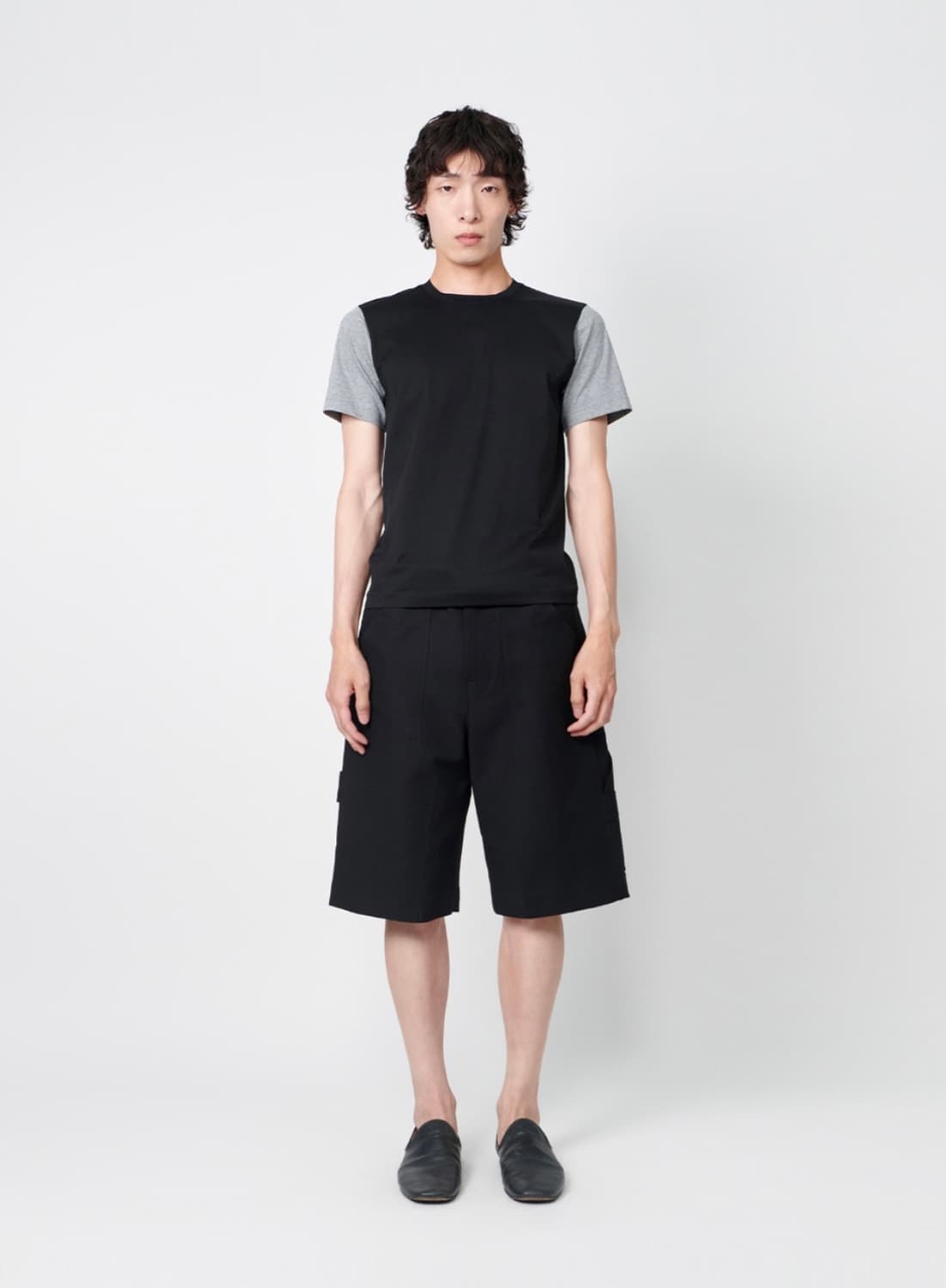 ee CONTRAST HALF SLEEVE T-SHIRTS 상품이미지2
