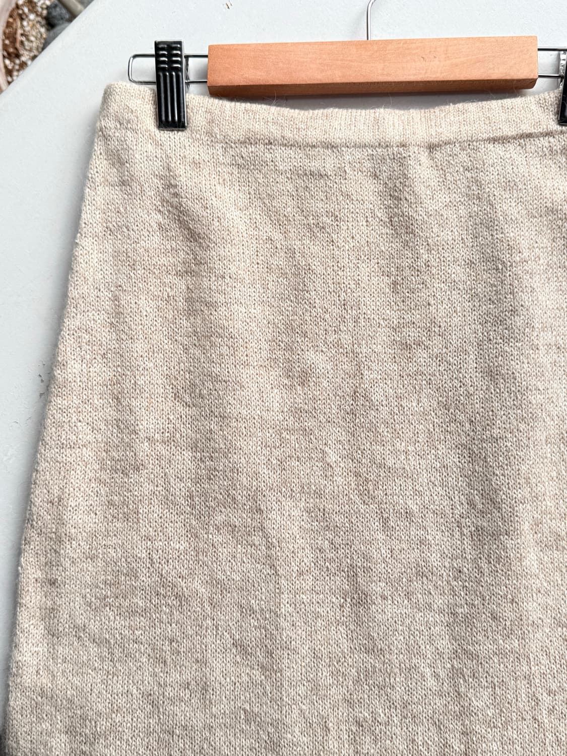 뜨개 포인트 니트스커트 상품이미지7