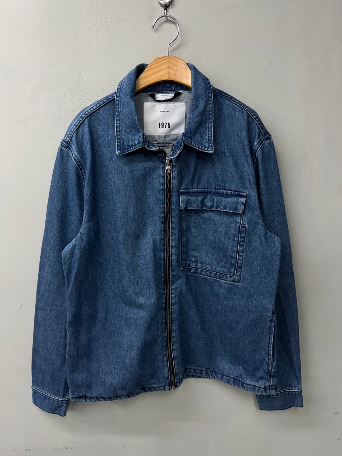 ZARA 자라 집업 데님 자켓 상품이미지1