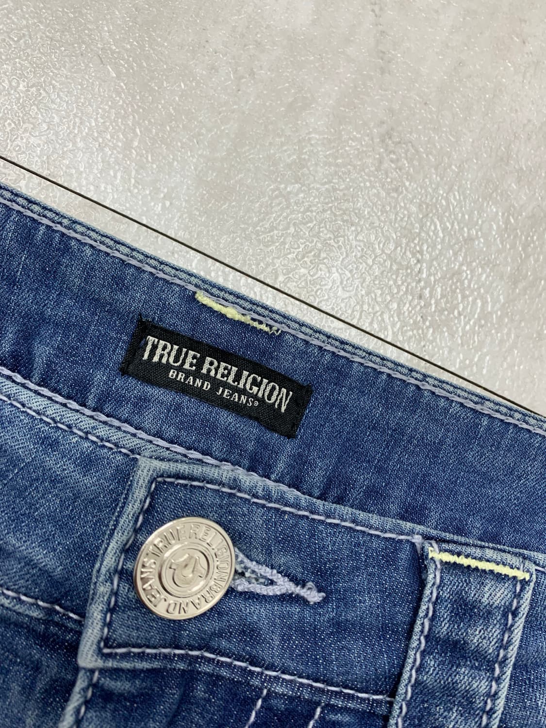 트루릴리전 와이드 부츠컷 데님 팬츠 #656 상품이미지5