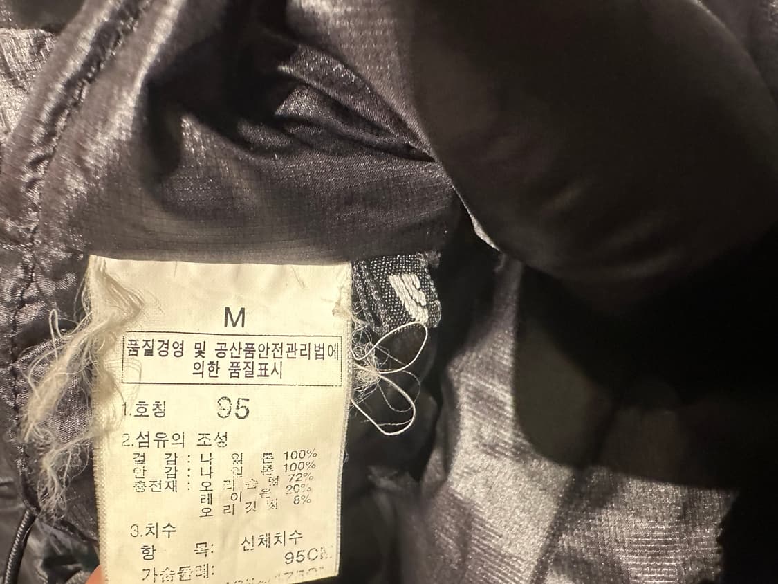 노스페이스 써밋 구스다운 아콘카구아 경량패딩 95 상품이미지6