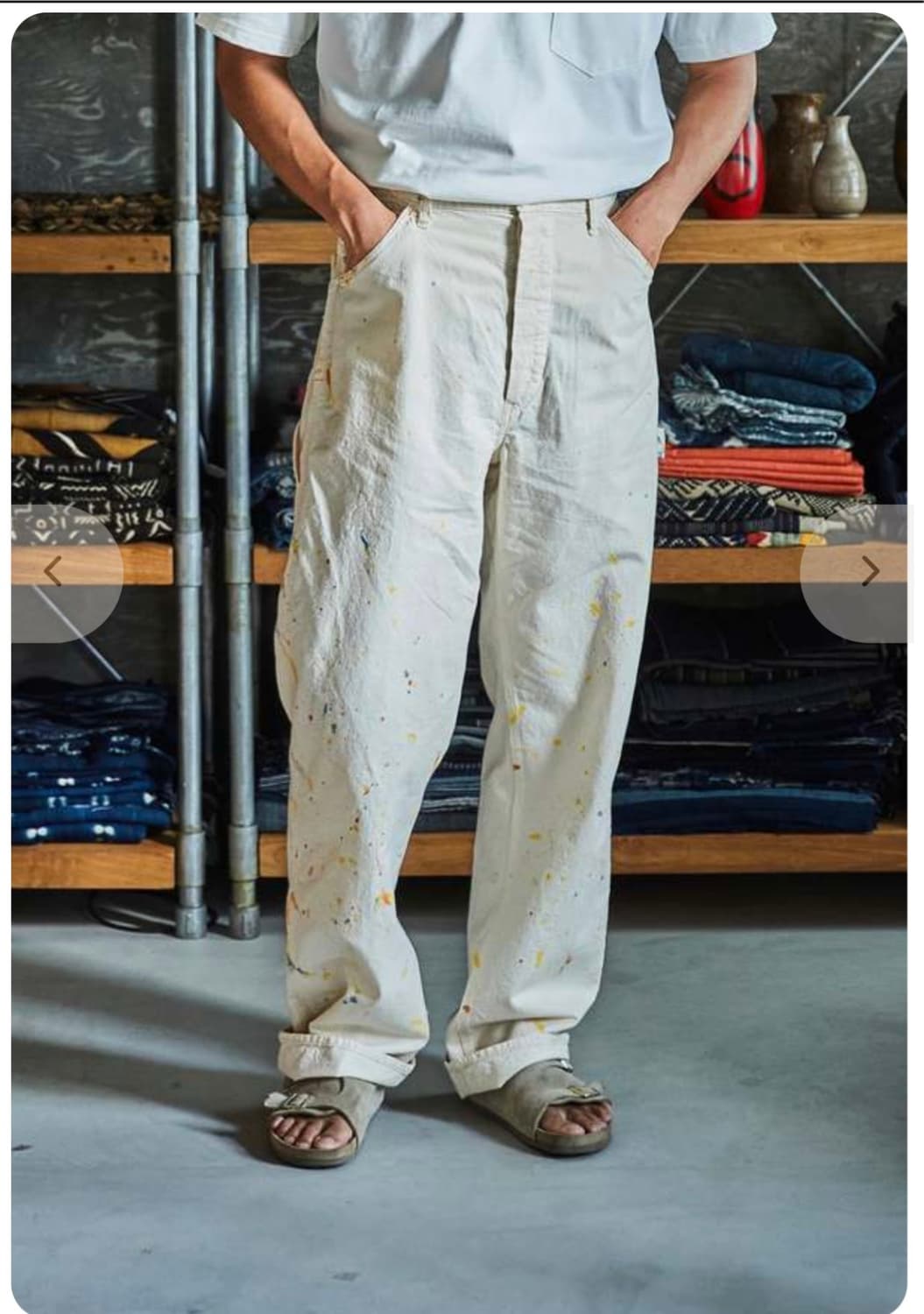 Orslow painter pants 오어슬로우 카펜더 M 상품이미지2