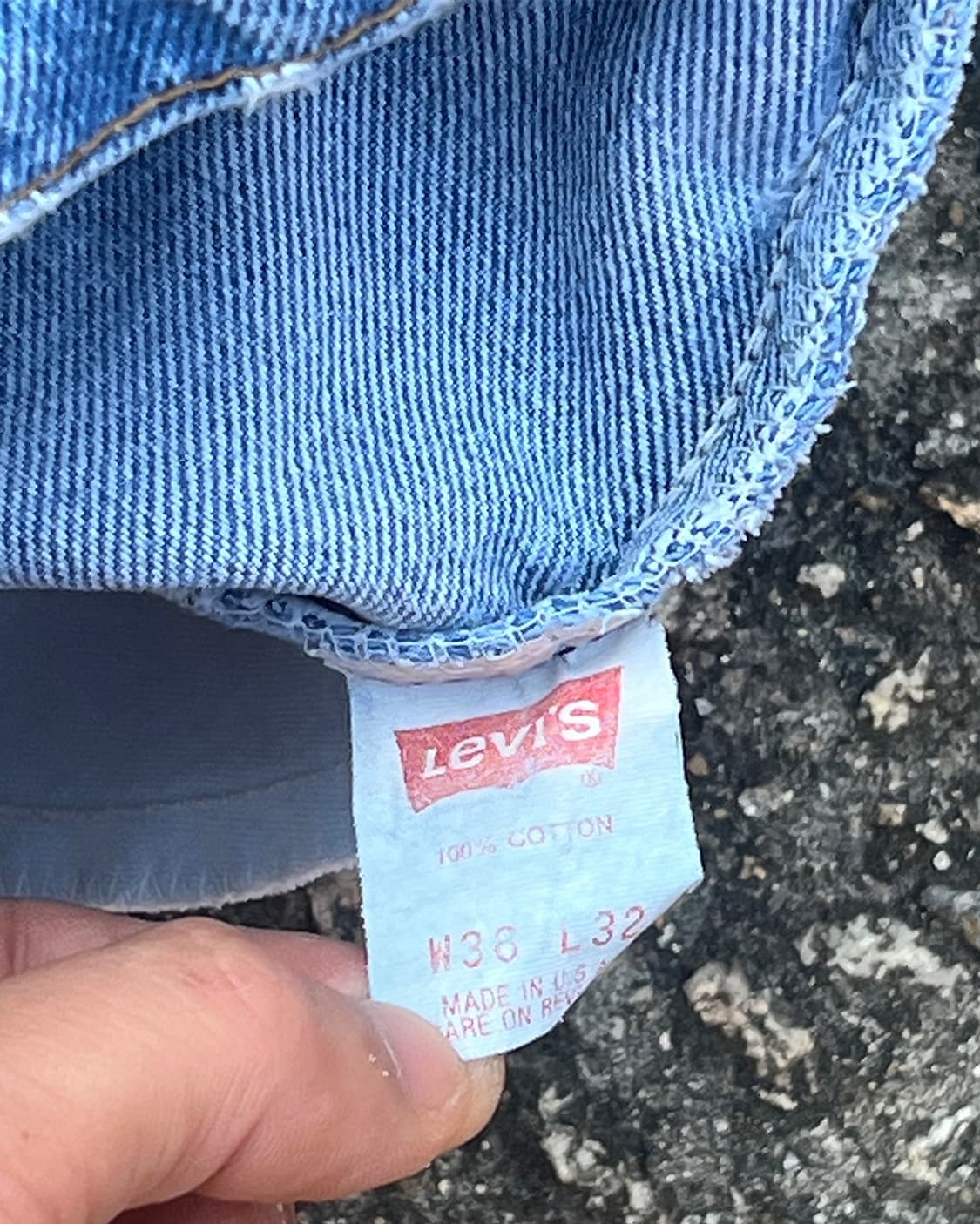 89's Levis Orange Tab 505 상품이미지5