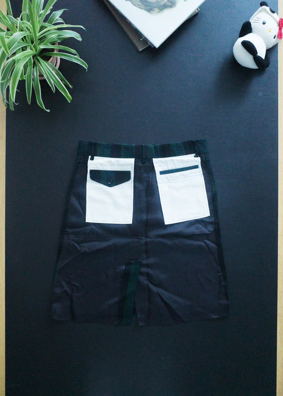 꼼데가르송 트리콧 스트라이프 스커트 상품이미지5