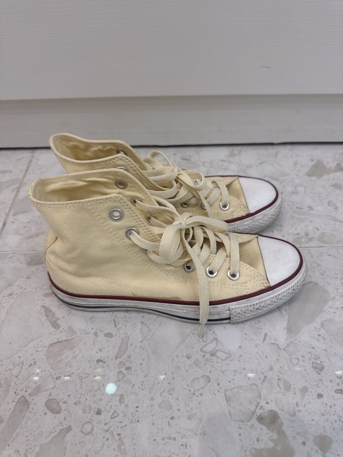 컨버스 하이 아이보리 225 상품이미지3