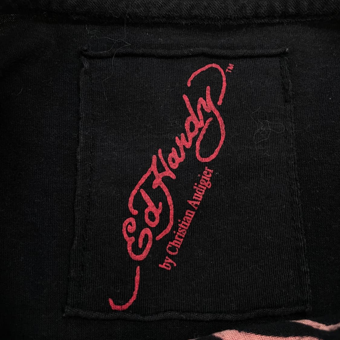 에드하디 펑크 다이스 스컬 반팔티 블랙 상품이미지5