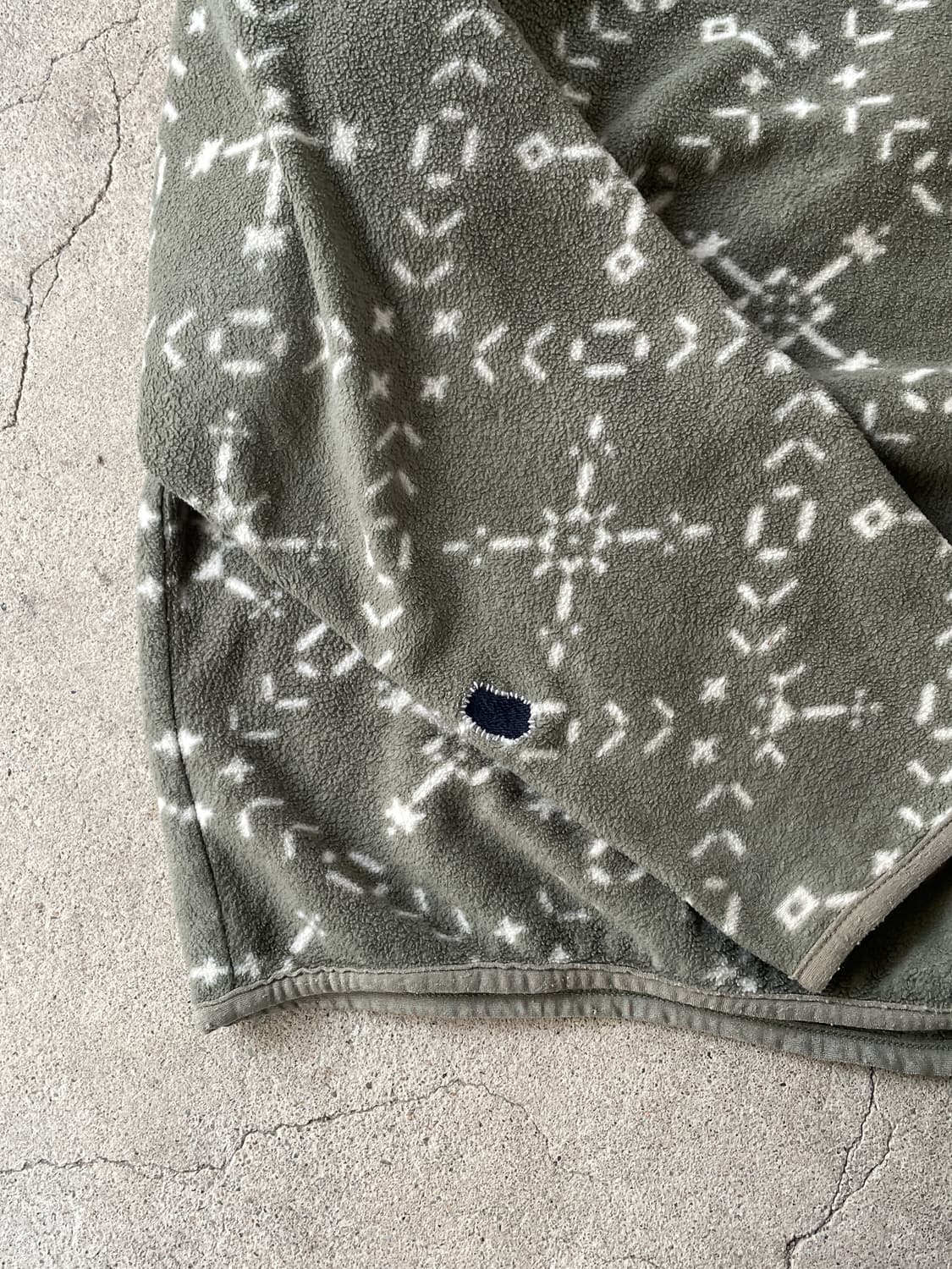 90s Patagonia Sage Green Synchilla SnapT 상품이미지4