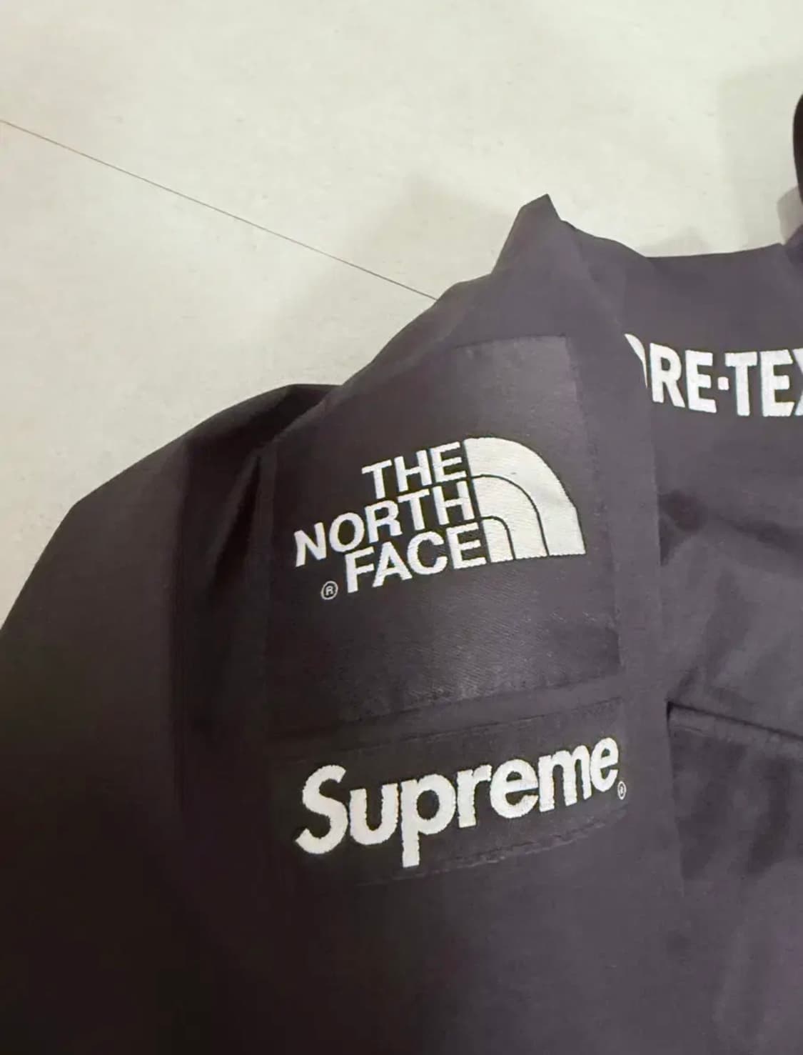 슈프림 노스페이스 안타티카 아노락 블랙 L 상품이미지3