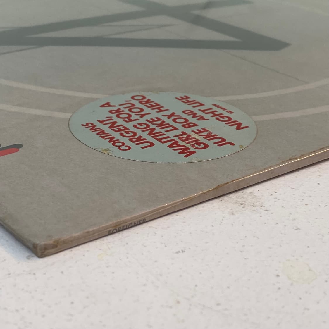 (LP) Foreigner - 4 (US발매초반) 상품이미지8