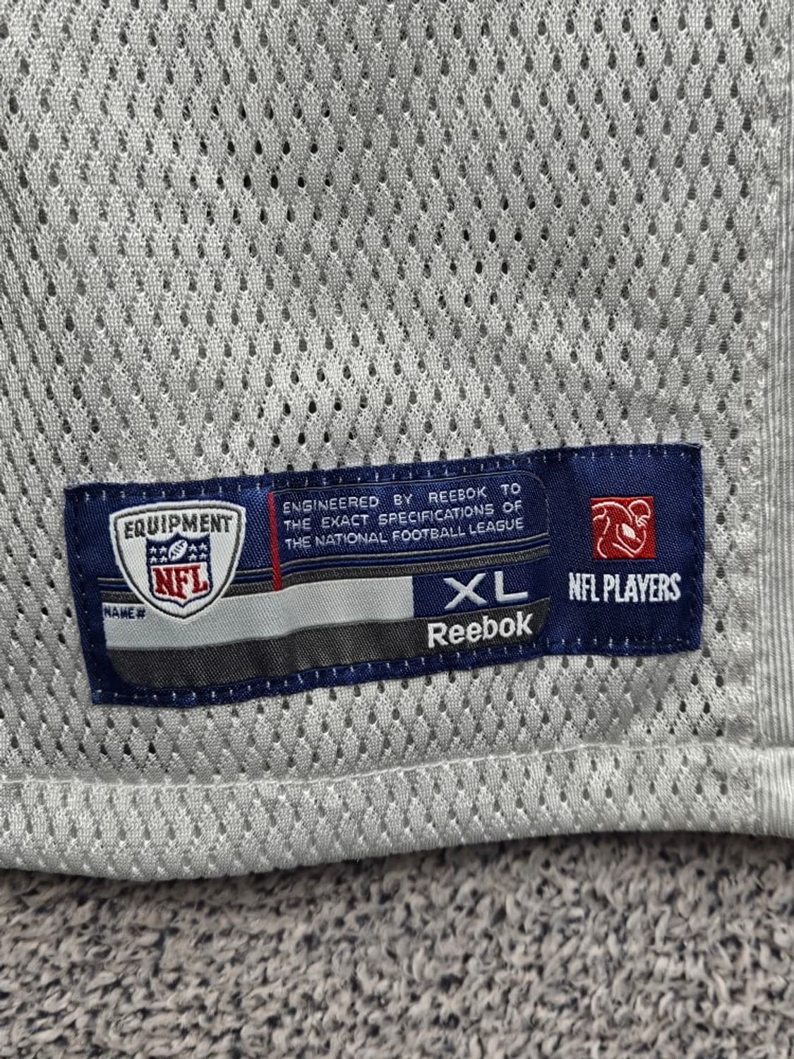 리복 NFL 풋볼 져지 크롭 커스텀 ( XL ) / 12448 상품이미지7