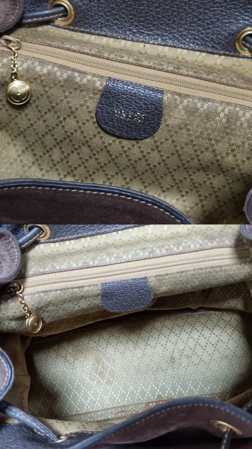 GUCCI BAMBOO SUEDE BACKPACK 상품이미지10