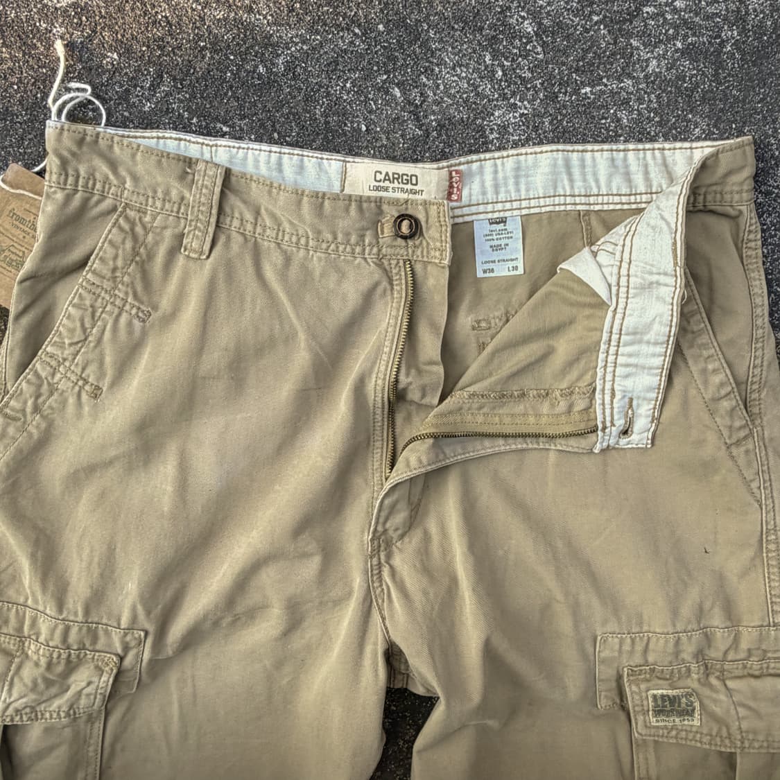 리바이스 루즈 스트레이트 카고 팬츠 (38)   상품이미지2