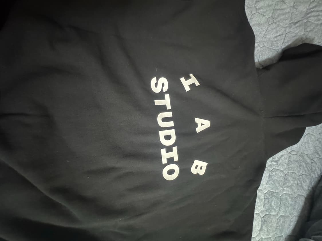 IAB studio (아이앱 스튜디오) 후드 블랙  xxl 상품이미지2