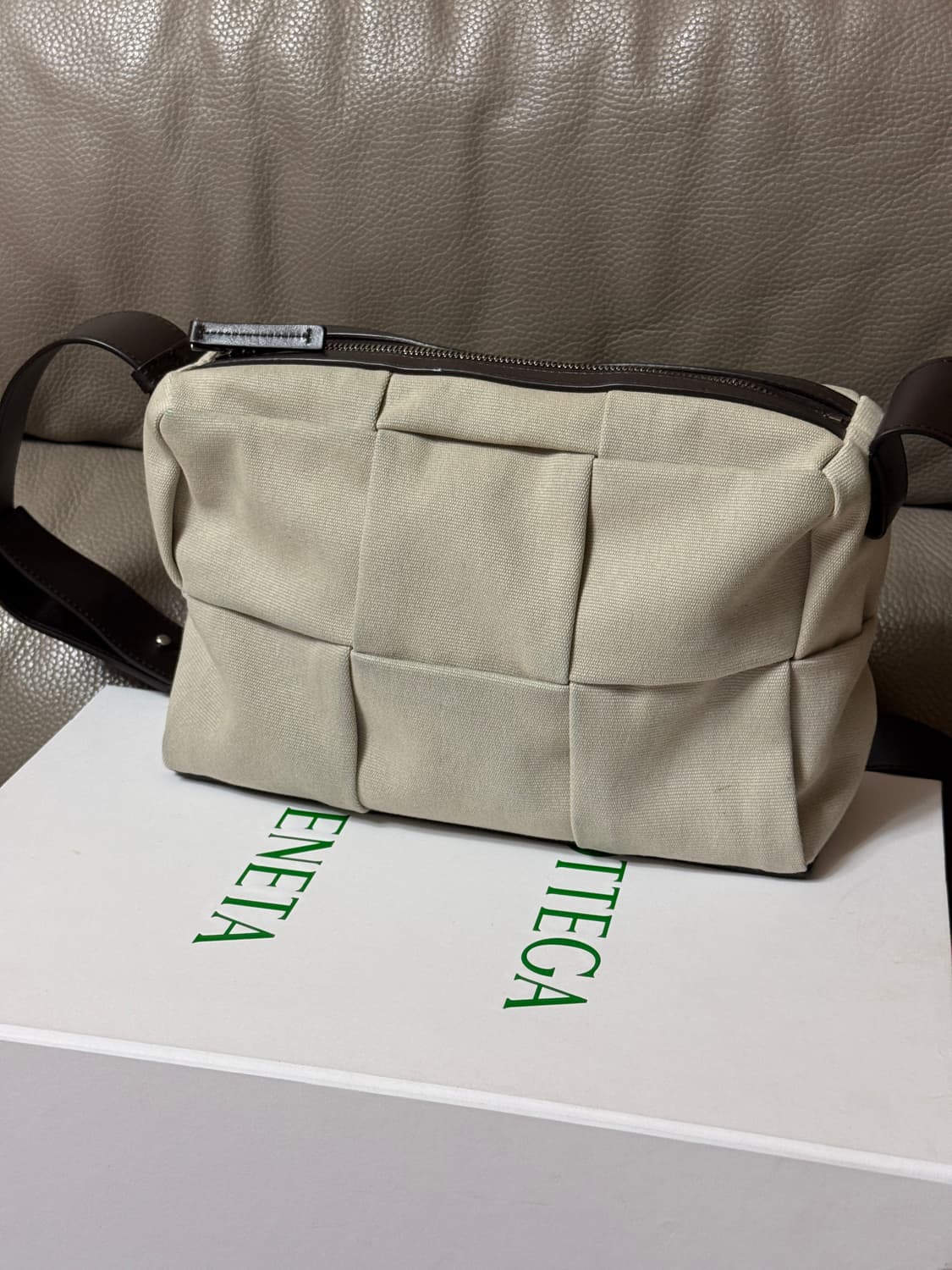 보테가베네타 코튼 크로스백 상품이미지2