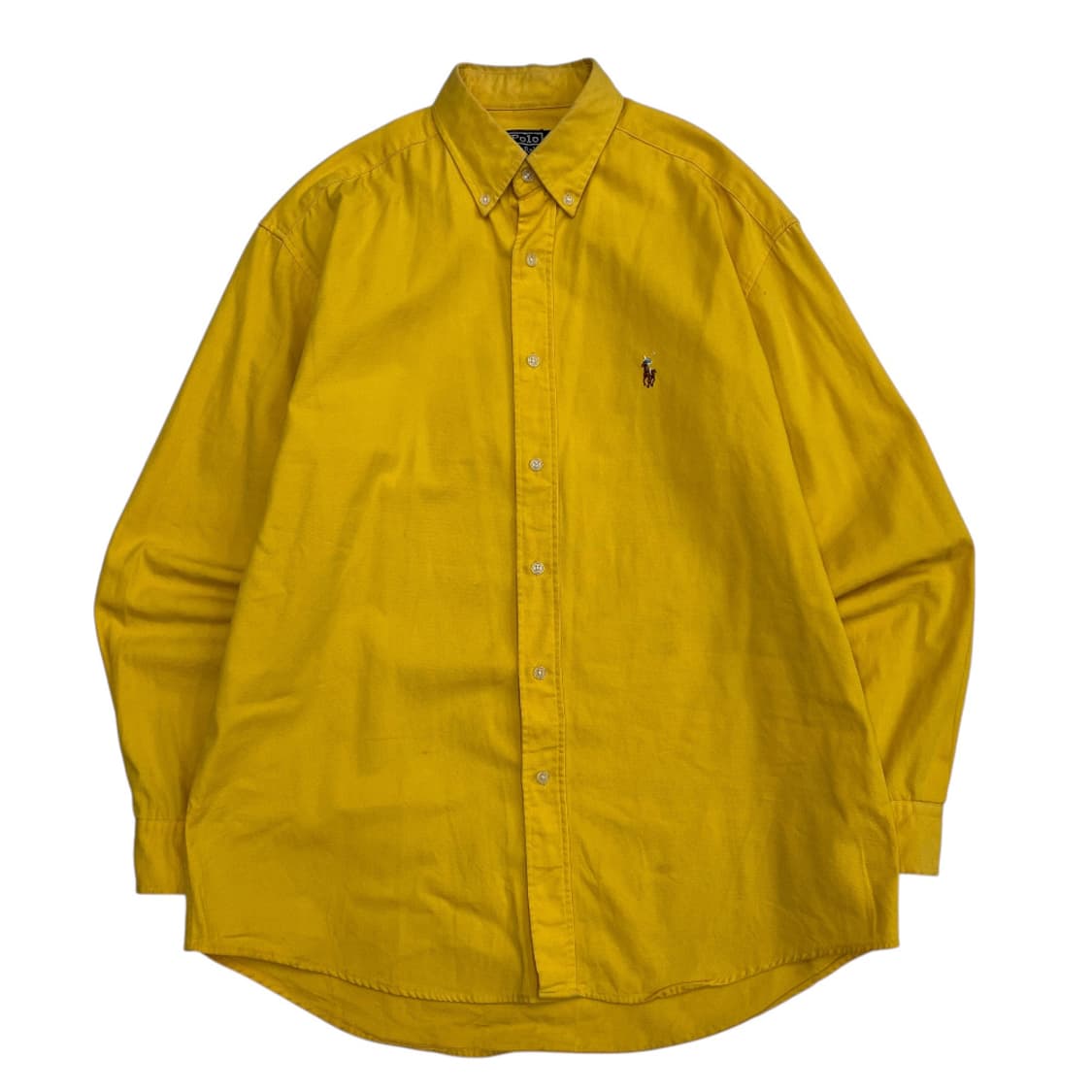 폴로 랄프로렌 옥스포드 옐로우 셔츠 55 상품이미지3