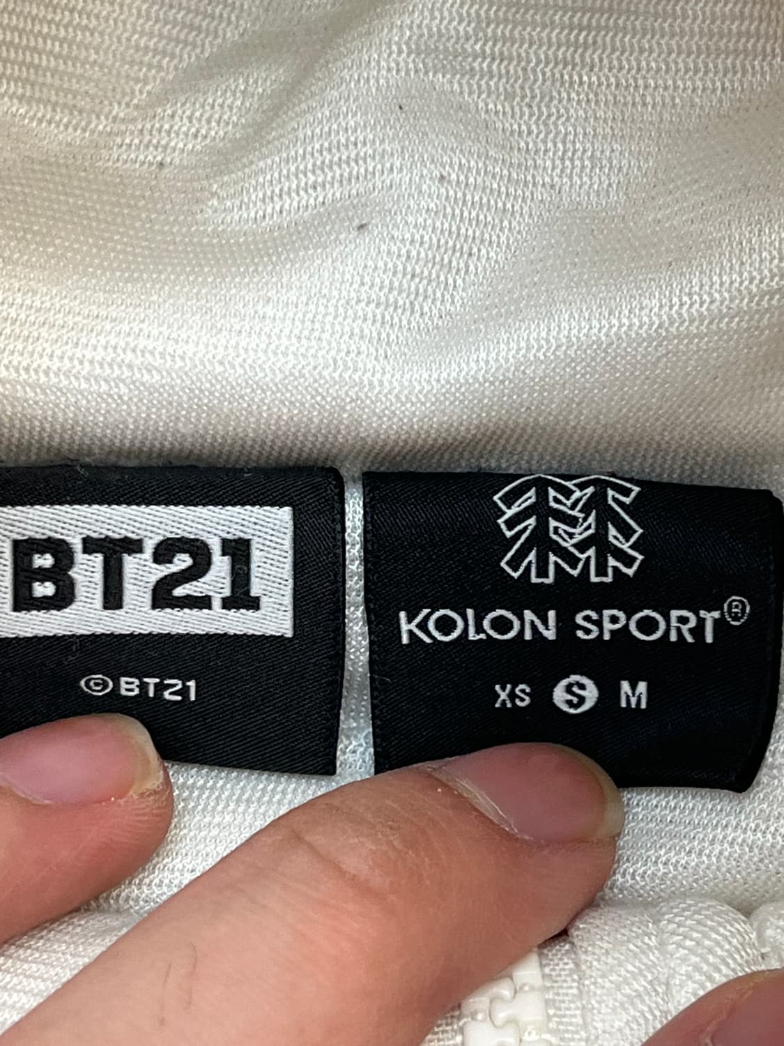 코오롱스포츠 BT21 RJ 후리스 (S) 상품이미지3