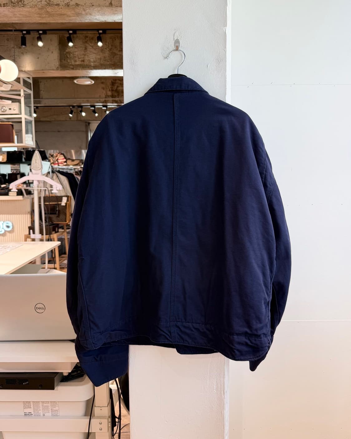 칼하트 FR 네이비 워크 자켓 상품이미지8