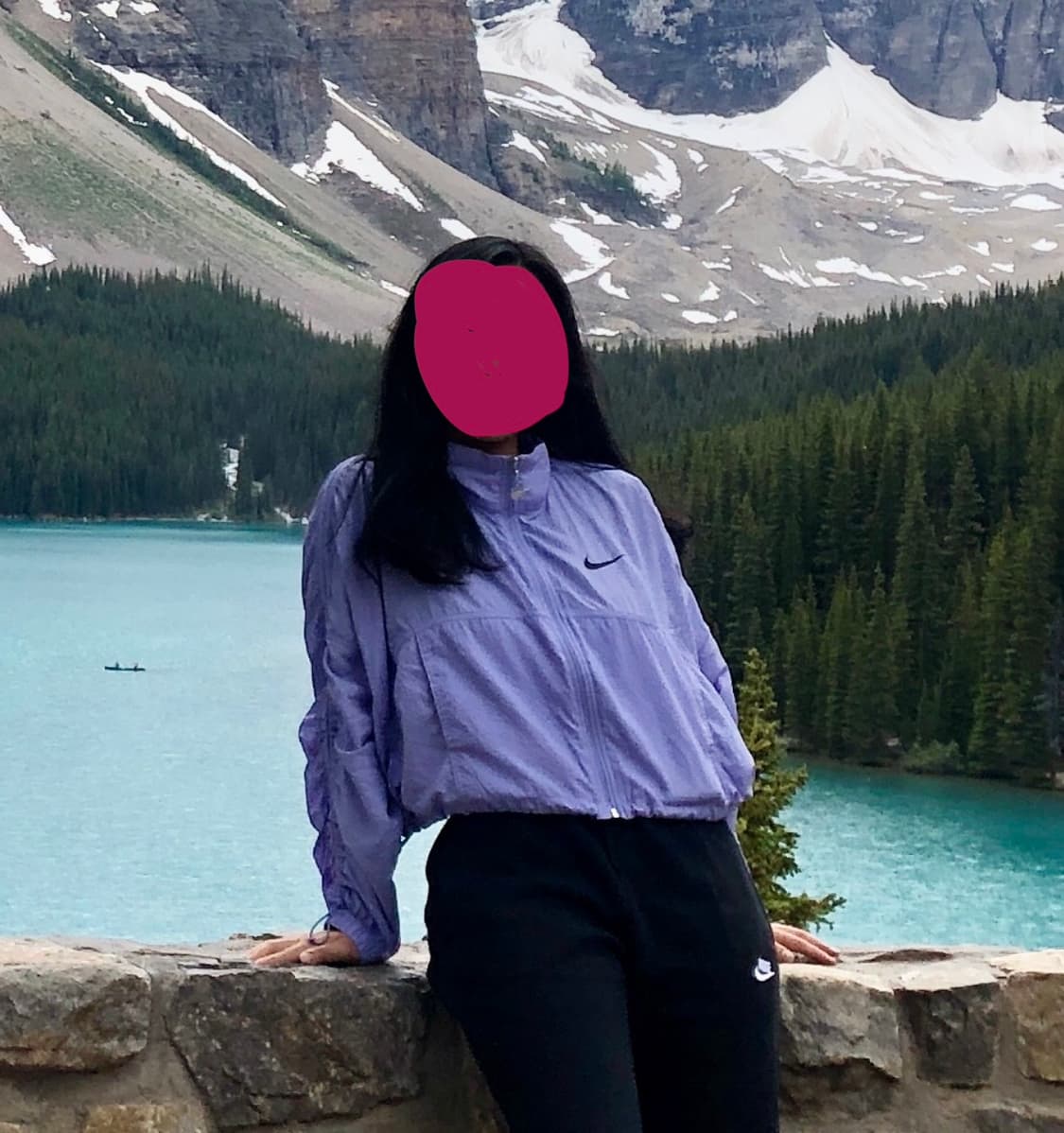 나이키 여성 바람막이 라벤더 상품이미지1