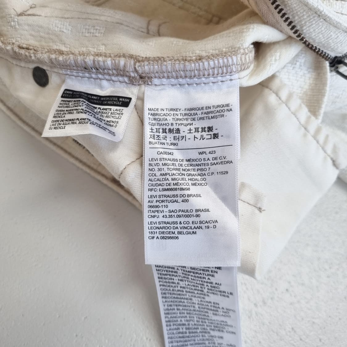 LEVIS LMC 플레이드 체크 데님진 - 24 상품이미지10