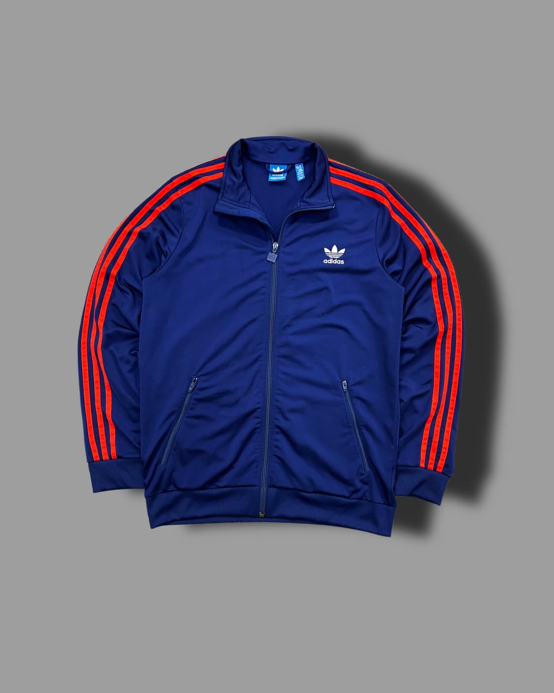 아디다스 유로파 네이비 오렌지 트랙탑 져지 상품이미지4