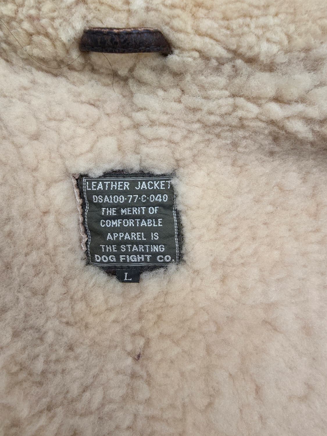 도그파이트 B-3 무스탕 상품이미지4