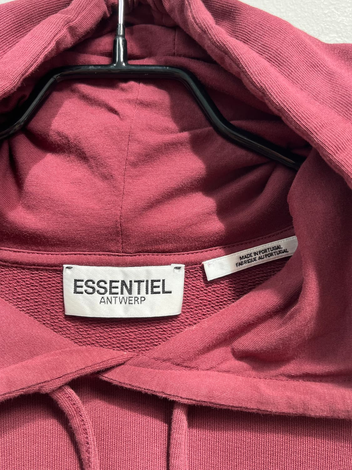 Essentiel Antwerp 버건디 저지 후드티 1 상품이미지2