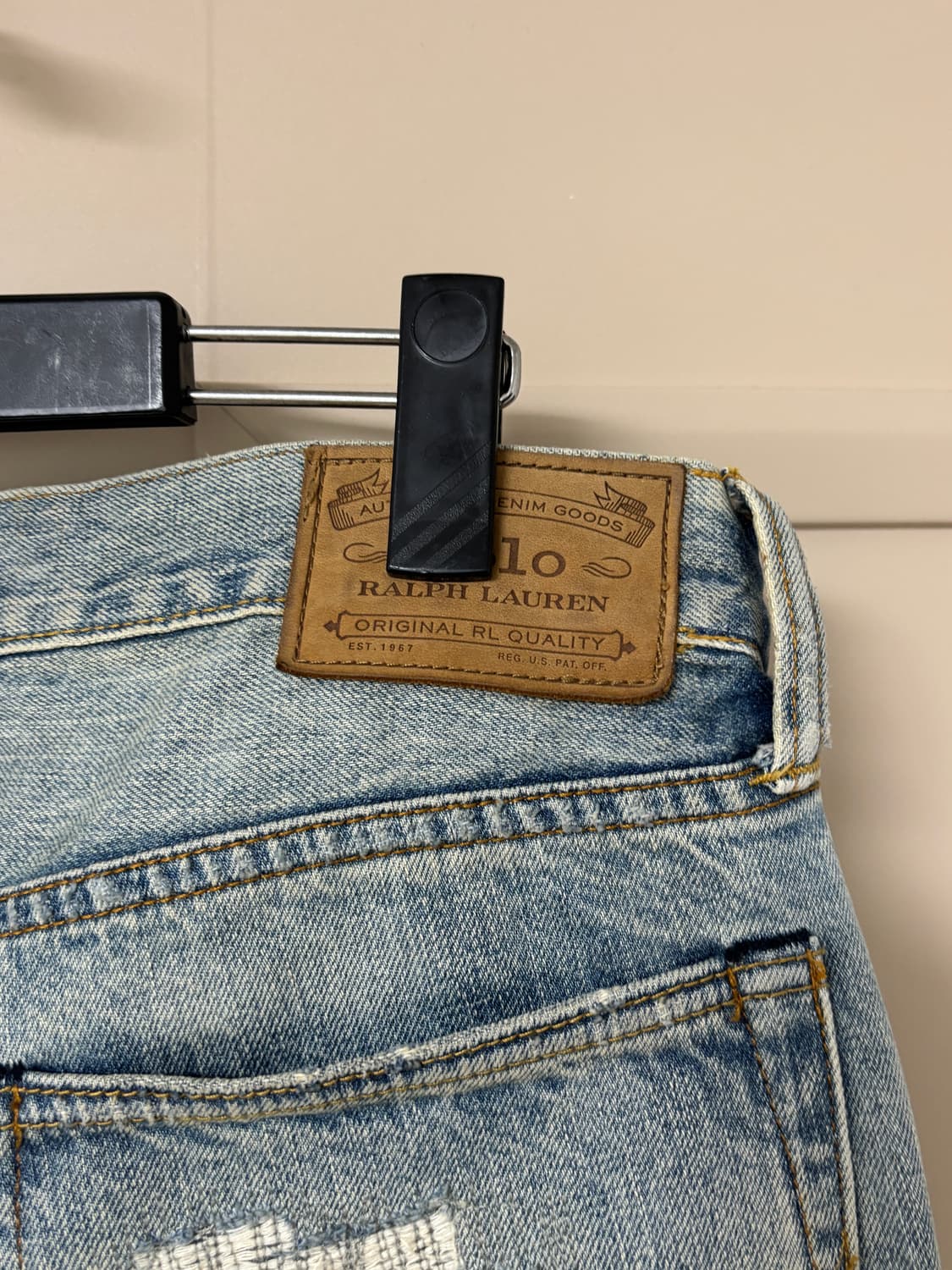 폴로 랄프로렌 데미지 청바지 34/32 상품이미지6