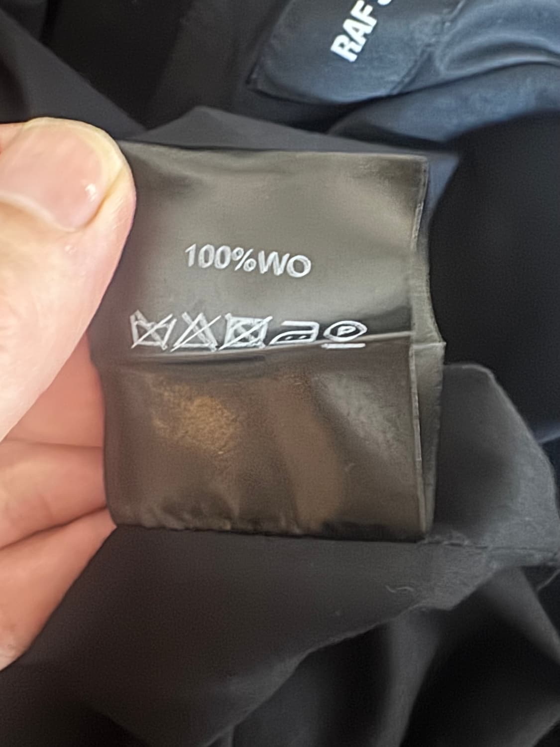 라프시몬스 16FW 오버사이즈 코트 상품이미지7