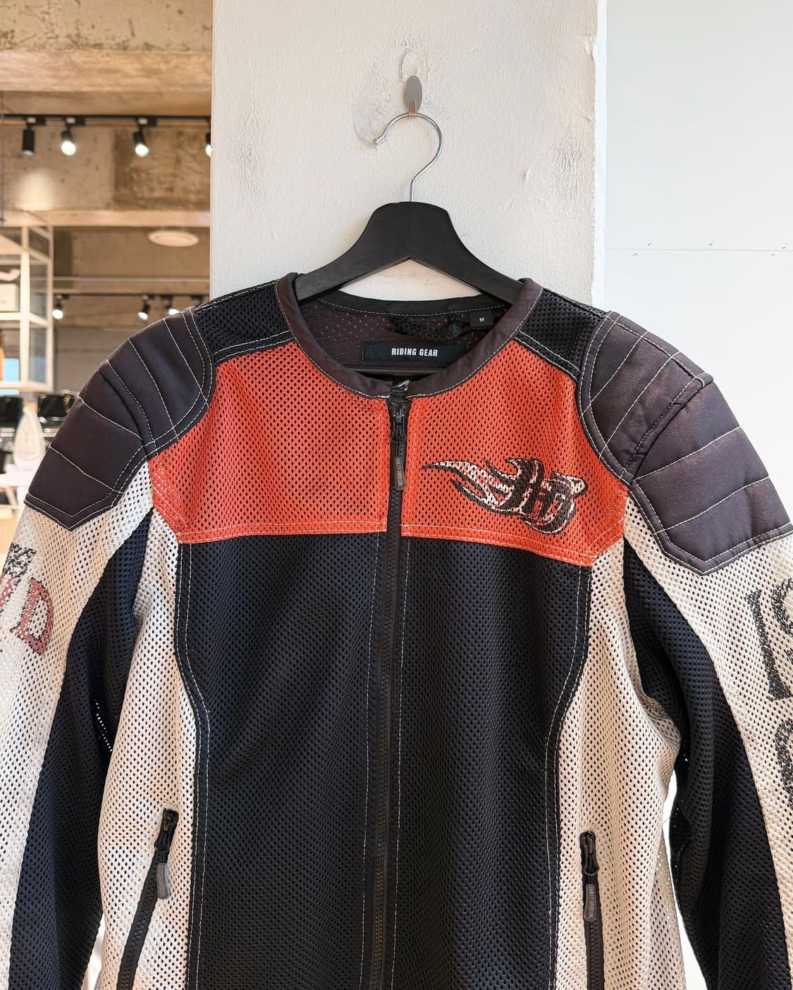 할리데이비슨 컬러블록 메쉬 라이더 자켓  상품이미지2