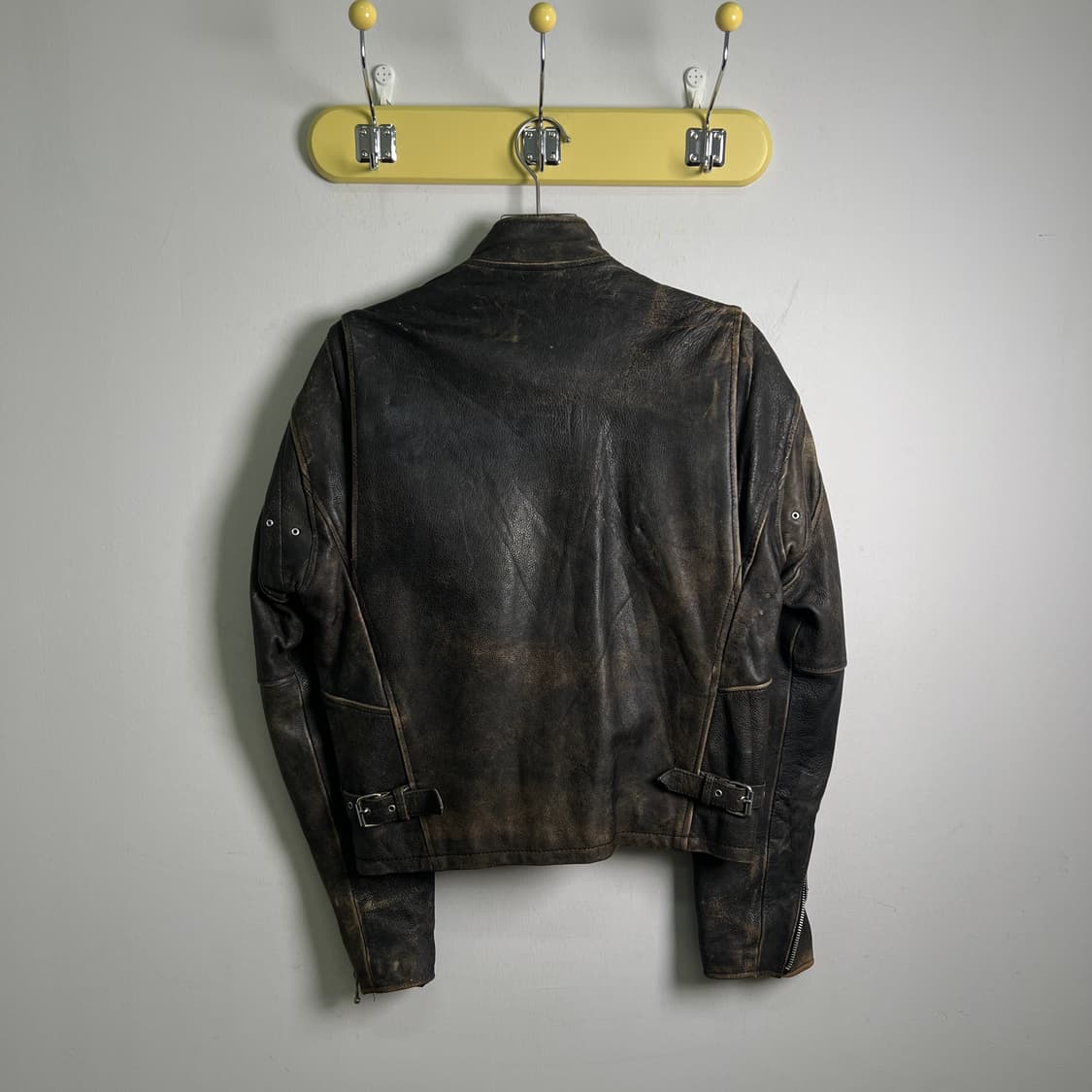 VTG 빈티지 소가죽 라이더 자켓 S 상품이미지2