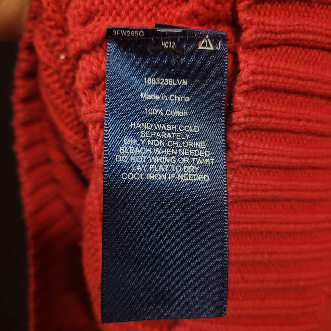 Ralph Lauren 랄프로렌 케이블 자수로고 니트  상품이미지6