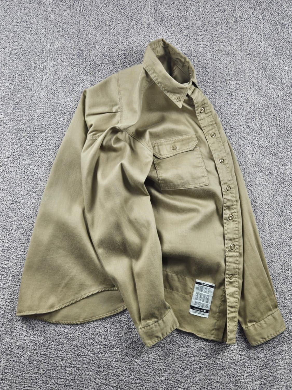 FR 칼하트 파이로세이프 포켓 워크 셔츠 ( L추정 ) / 11285 상품이미지4