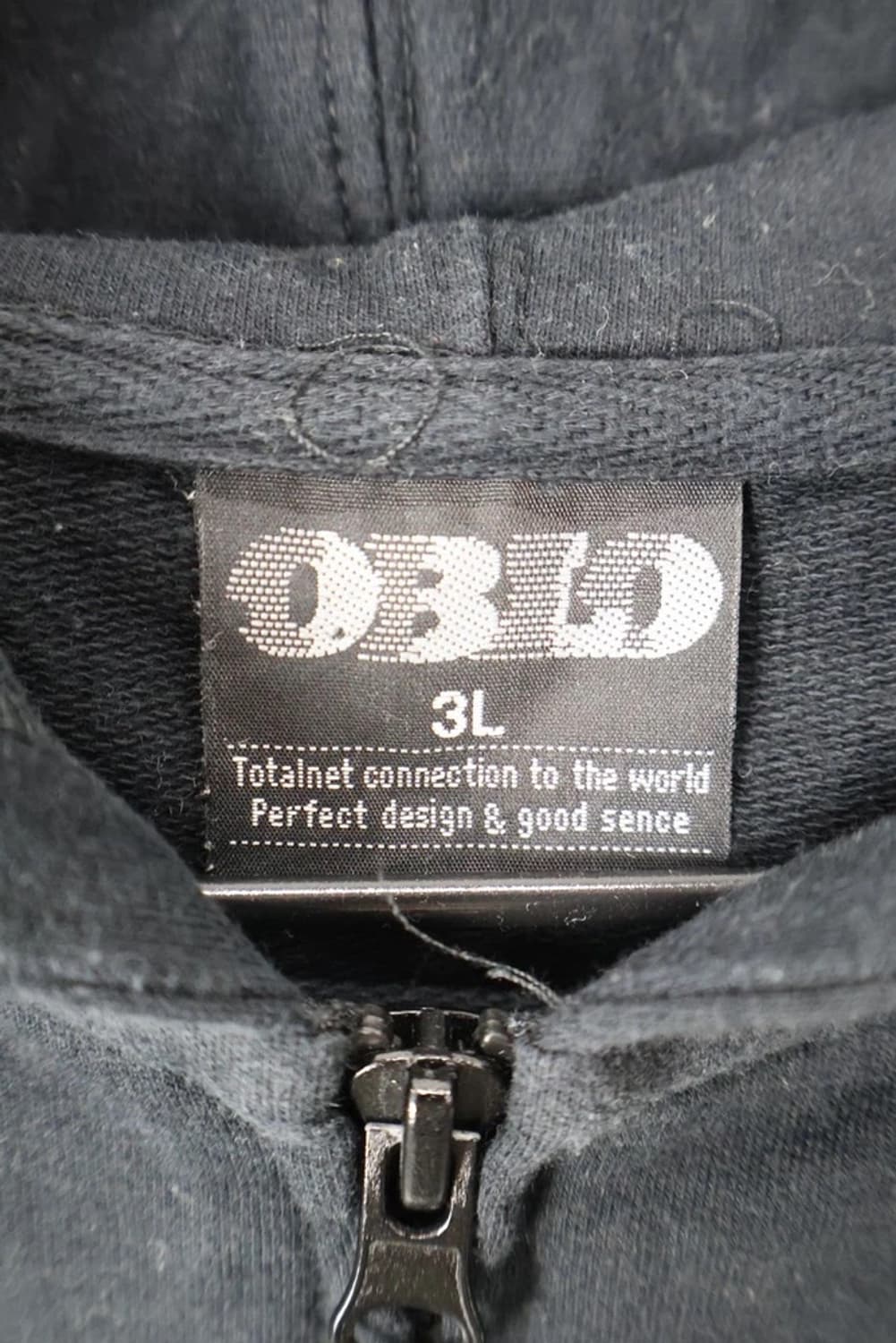 OBLD Short Sleeve Zip Up Hoodie 상품이미지5