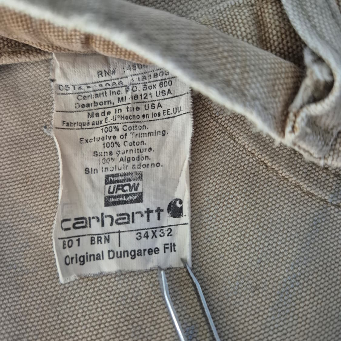 미제 칼하트 더블니 상품이미지6