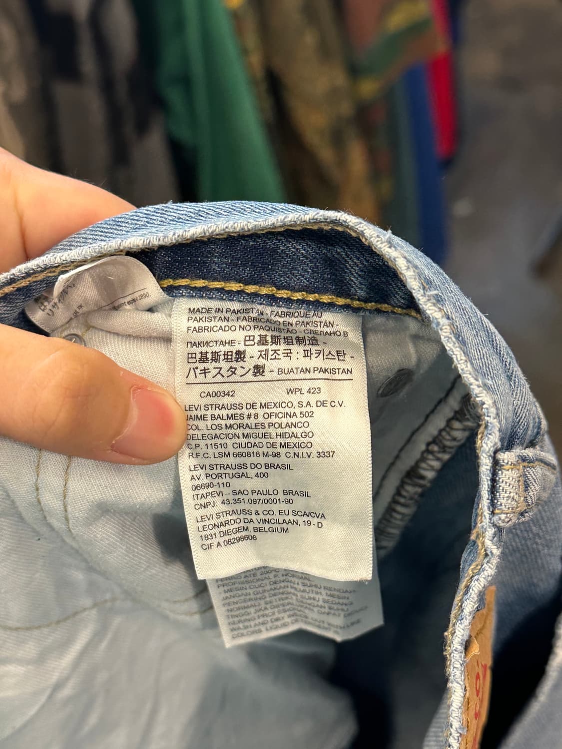 Levis 리바이스 505 W33 L30 상품이미지3