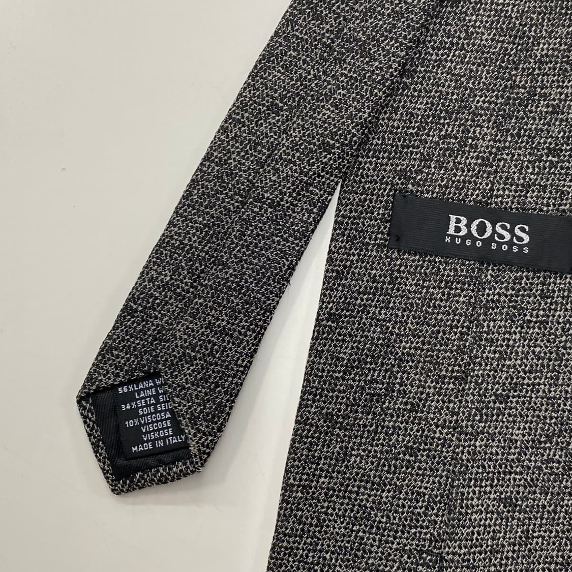 휴고보스 (HUGO BOSS) 명품 정품 혼방 넥타이 상품이미지5